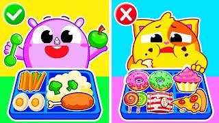 School Lunch for Kids | Funny Songs For Baby & Nursery Rhymes by Toddler Zoo