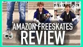 SHOULD YOU BUY CHEAP FREESKATES?!?! Amazon freeskates review