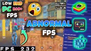 REVEALING : ABNORMAL FPS in Low End PC Free Fire | Bluestacks 4K | #freefire #freefiresetting