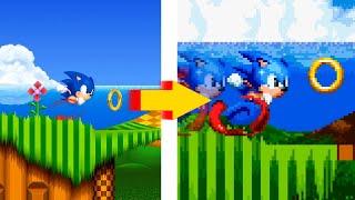 Sonic 2 HD Run Animation + Sonic 2 Mania ~ Sonic Mania Plus mods ~ Gameplay