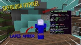 Hypixel Skyblock : How To Get The Lapis Armor !