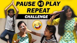 Verithanamana Challenge || Fun Overloaded || Pause Play Repeat Challenge || Ammu Times ||