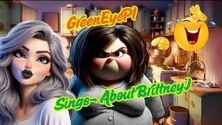 AWBJ/Brittney J talks About GreenEyePI's Song About Her On QueenBee's Panel 