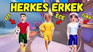 ERKEK OLDUK KOMBİN YAPTIKAYŞEM ECE ARIARIGİLLERROBLOX DRESS TO IMPRESS