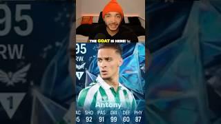 THE GOAT IS HERE!  95 ANTONY QUICK REVIEW! #fc25 #eafc25 #eafc  #fifa