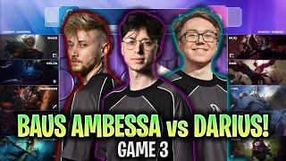 BAUSSI AMBESSA vs DARIUS! - LOS RATONES vs BGT GAME 3 EMEA MASTERS 2025 SPRING QUARTERFINALS