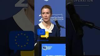 Russia Must Pay for Its Crimes! Kaja Kallas #eudebates #defencespending #defence #warzone