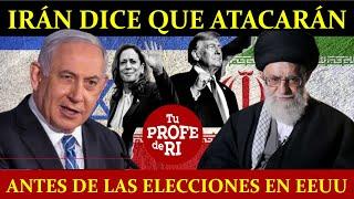 URGENTE: IRÁN DICE QUE ATACARÁ ISR@EL ANTES DE ELECCIÓN EN EEUU. H3ZB0LLAH TIENE NUEVO LÍDER