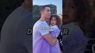 Ronaldo’s Daughter Got Scared Like Never Before What He Did Next Will Melt Your Heart #shorts #viral