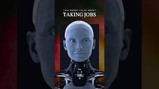 This Robot Says AI Robots Won't Take Human Jobs #shorts