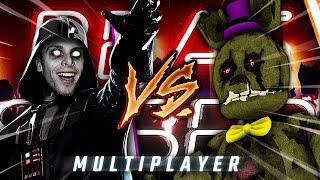 BATTLE OF THE FNAF SABERS! | BEAT SABER MULTIPLAYER (FT. NOLANIMATIONS)