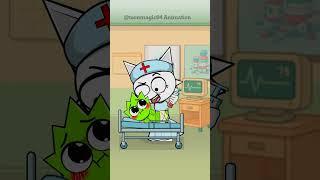 "ONE TOUCH = FULL HEAL?! 🩺 DR. WENDA’S SECRETS REVEALED!" #animation #sprunki #funny