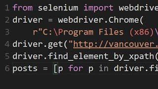 How to Web Scrape with Python (Selenium/ChromeDriver)