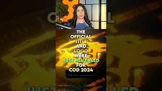 The Official Title And Logo Were Just Revealed For Call of Duty 2024