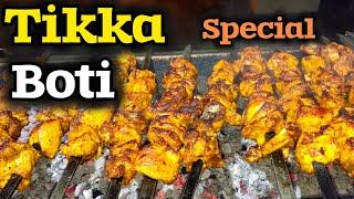 Tikka Boti Recipe| Esy Make Perfect BBQ Commercial Recipe | Pakistani Street Food|By Chef Mustansar