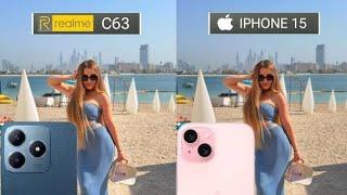 Realme C63 VS iphone 15 Camera test Comparison