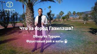 Что за город Газипаша? Обзор из Турции. Фруктовый рай и яхты