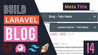 Meta title | Build Blog with Laravel, Livewire & Filament #14