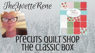 TheYvetteRene Opens the July 2019 Precuts Quilt Shop Classic Box  |  Little Tree by Lella Boutique