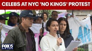 Mark Ruffalo, Ilana Glazer speak at NYC 'No Kings' protest | FULL