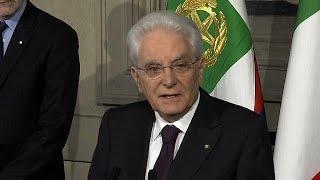 Italy president seeks 'neutral' government