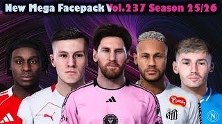 New Mega Facepack Vol.237 Season 25/26 - PES 2021 & Football Life 2025