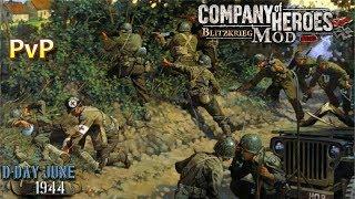 CoH Blitzkrieg Mod PvP _ Stalemate _ 2vs2 Gameplay