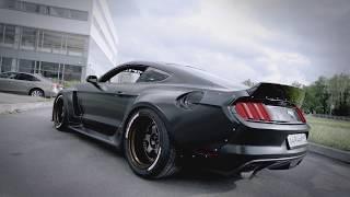 Ford Mustang Clinched - Satin Black by DC Tuning