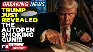 BREAKING: The Two Tiny AUTOPEN Holes Trump Found Just Destroyed Biden's Entire Legacy & Exposed All
