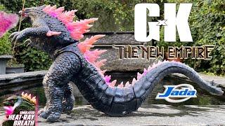 The ULTIMATE Godzilla EVER?! Jada Toys THE NEW EMPIRE Godzilla X Kong RC HEAT-RAY BREATH Figure