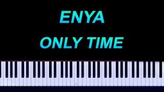 Enya - Only Time Piano Tutorial