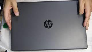 Ноутбук HP 250G6 торохтит вентилятор. Серия 1. Разбираем корпус.