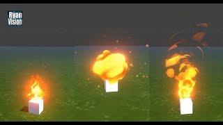 Cartoon Fire effect in Unity W.I.P.