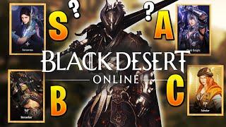 Ultimate Black Desert Tier List For PVE & PVP | BDO TIER LIST 2024