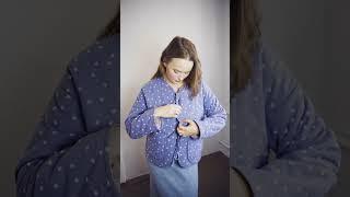 Сшила фуфайку своими руками на весну #сшилаиношу #шитье #выкройка #shorts