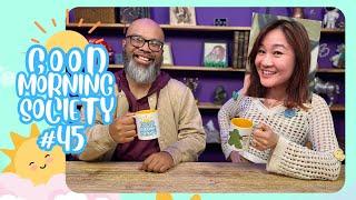 Christina is BACK and we're LIVE in our NEW STUDIO! (feat. Cinnamon the bear) | Good Morning Society