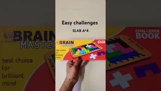 Easy challenges SLAB A*4 @Brainmaster_challenge #Brainmaster#braingame #problemsolving#challenge