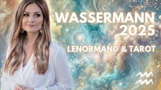 Wassermann 2025 Jahreslegung || Lenormand & Tarot