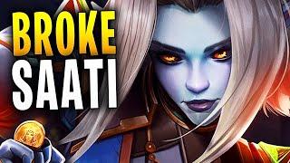 SAATI ULTIMATE BUILD IS BROKEN! | Paladins Gameplay