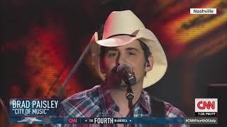 Brad Paisley performs "City of Music" on 4th of July in Nashville