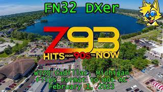 Z93 | WJZQ Cadillac, Michigan Changes Format to Hot AC (2/1/23)