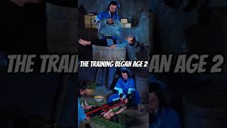 The Training of Emperor Strong by the 18 Bronze Men #shorts #viralshorts