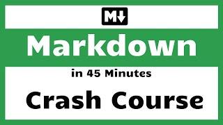 Markdown Crash Course in 45 minutes