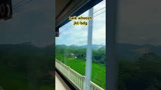 naik whoosh ke bandung seruuu #whoosh #bandung #wisata #shortvideo