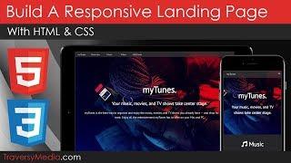 Responsive Landing Page Using HTML & CSS (A Little jQuery)