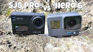 SJCAM SJ8 Pro - vs - Gopro Hero 6 - Both Support 4K 60FPS!