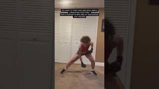 Do this exercise to tone legs, back, arms & core #exercise #fitness #homeworkout #fitnesstips