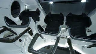 Inside the SpaceX Crew Dragon Spacecraft