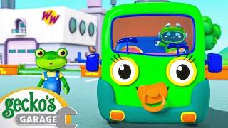 Baby Recycle Truck | Gecko's Garage | Cars, Trucks & Vehicles Cartoon | Moonbug Kids