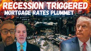 TRUMP: Major Recession WARNING Triggered | Mortgage RATES Plummet